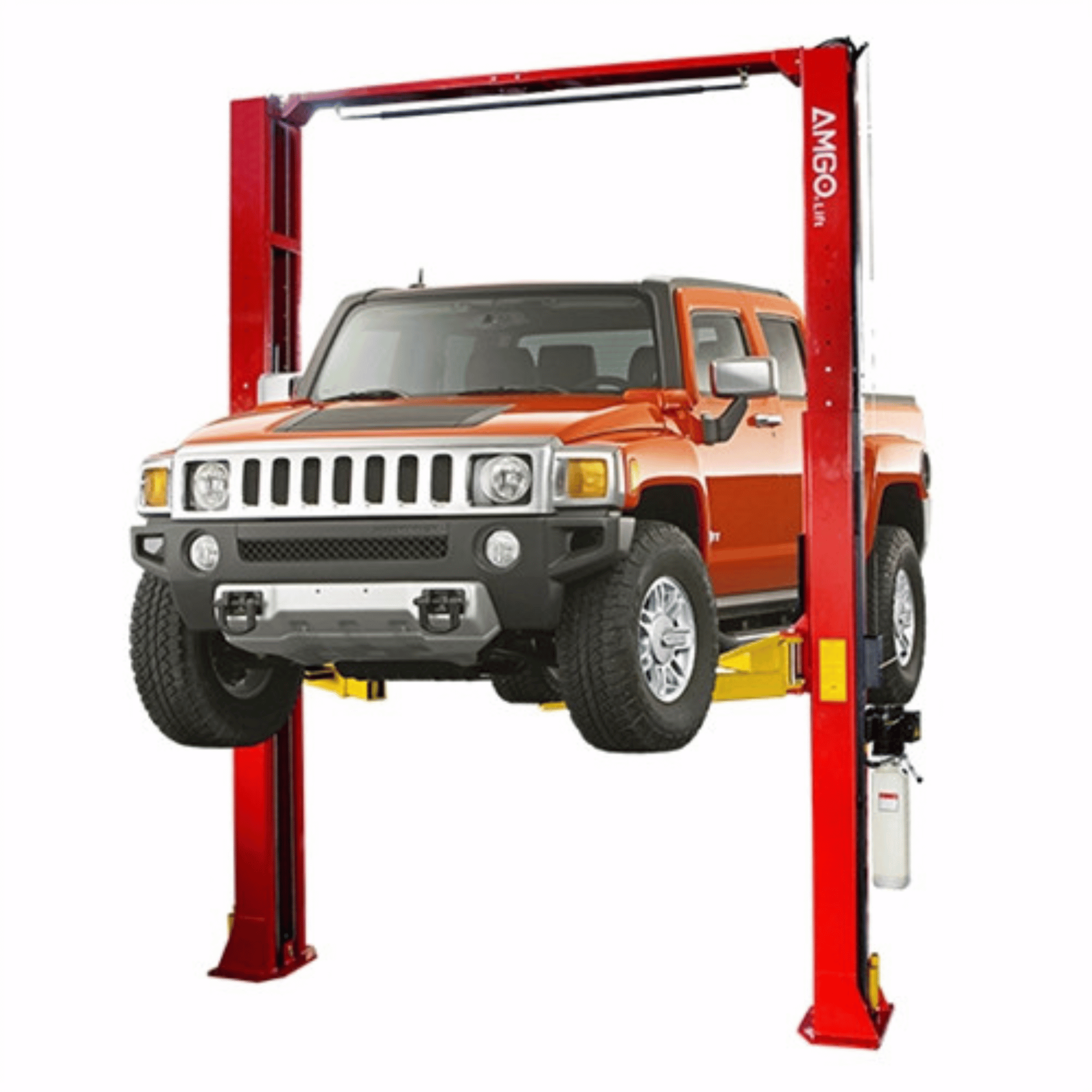 Black and White Circle Dark & Trendy Business Logo - 2026-03-14T210906.657 AMGO OH-15 15,000 lbs 2 Post Lift - Image 1