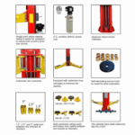 AMGO OH-18 18,000 lb 2 Post Lift - Image 3
