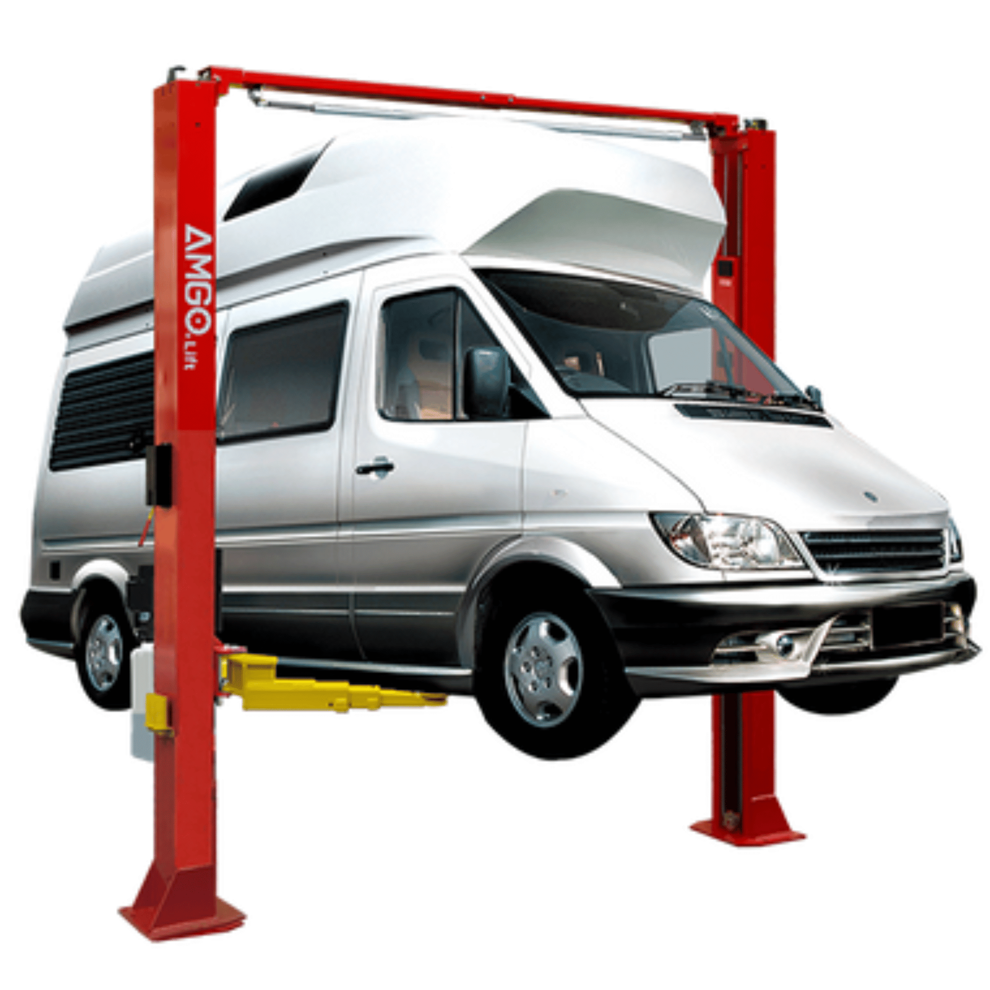 Black and White Circle Dark & Trendy Business Logo - 2026-03-25T131901.031 AMGO OHX-10H 10,000 lbs 2 Post Lift - Image 1