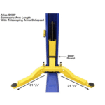Atlas 9KBPX 9,000 lb Baseplate 2 Post Lift w/ LMA Combo - Image 10