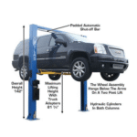 Atlas 9OHSC 2-Post Lift + Lawn Mower Adapter Combo - Image 2