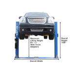 Atlas BP8000 2-Post Lift + Lawn Mower Adapter Combo - Image 3