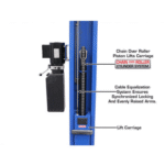 Atlas BP8000 8,000 lb Baseplate 2 Post Lift - Image 8