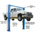 Atlas OHX10000X 10,000 lb Extra Tall 2-Post Lift - Image 3