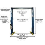 Atlas OHX10000X 10,000 lb Extra Tall 2-Post Lift - Image 12