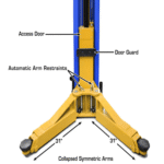 Atlas Platinum PVL12 ALI Certified 12,000 lb Overhead 2 Post Lift - Image 7