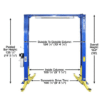 Atlas PRO-9D 9,000 lb Overhead 2-Post Lift - Image 4