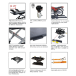 AMGO MC-1200 Motorcycle & ATV Lift - Image 4