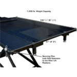 Atlas Hi-Rise 1500 Motorcycle & ATV Lift - Image 7