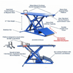 iDEAL Elec-Hydra Motorcycle Lift Bench w/Integrated Motor & Retractable Ramp - Image 5