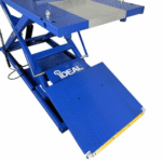iDEAL Elec-Hydra Motorcycle Lift Bench w/Integrated Motor & Retractable Ramp - Image 7