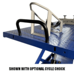 iDEAL Elec-Hydra Motorcycle Lift Bench w/Integrated Motor & Retractable Ramp - Image 10