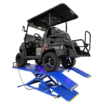 iDEAL M-2200-IEH-UTV Electric-Hydraulic UTV Lift (Blue) - Image 3