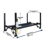 Tuxedo FP8K-DX-XLT 8,000 lb. Deluxe Storage Lift (Extended Length & Height) - Image 2
