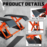 Katool KT-X80 8,000 lbs. Mid-Rise Scissor Lift - Image 5