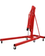 Garvee 2T Engine Hoist - 4000 lbs Folding Hydraulic Car Engine Crane Lifter, Cherry Picker with 6 Iron Caster Wheels, Red - Image 11
