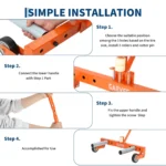 Garvee Adjustable Tire Wheel Dolly 330LBS Tire Lifter - Image 5