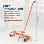 Garvee Adjustable Tire Wheel Dolly 330LBS Tire Lifter - Image 4