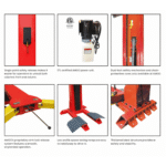 AMGO SL-7 7000 LBS Single Post Lift - Image 3