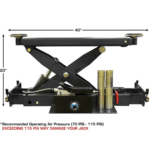 Atlas RJ8000 8000 LB Rolling Bridge Jack - Image 2