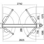 Katool AM120SD 12,000lbs 2 Post Lift - Image 6