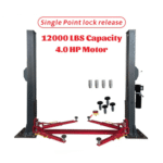 Katool KT-H120D 12,000 lbs Two Post Lift – Single Lock Release Auto Lift Car Lift - Image 3