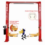 Katool KT-M110 Two Post Clear Floor Vehicle Lift 11,000 lbs - Image 2