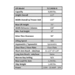 Launch Tech USA TLT240SB 9,000 lb Two Post Floor Plate – Symmetric – Red - Image 3