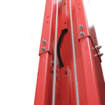 Launch Tech USA TLT240SC 9,000 lb Two Post Clear Floor – Asymmetric – Red - Image 3
