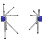 Tuxedo TP11KC-DX 11,000 lb Two Post Clear Floor Direct Drive – Bi-Symmetric – 3-Stage Single Point - Image 5