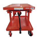 Bolton Tools 2200lb Capacity Hand Crank Operated Hydraulic Post Lift Table (24" x 42") - Image 5