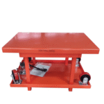 Bolton Tools 2200lb Capacity Hand Crank Operated Hydraulic Post Lift Table (24" x 42") - Image 3
