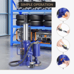 GARVEE 20-Ton Air Hydraulic Bottle Jack - 40,000 lbs Heavy Duty Pneumatic Lift - Image 3