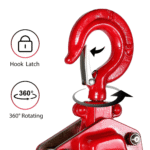 GARVEE 0.75 Ton Manual Lever Chain Hoist - 1,653 lbs Capacity with 10ft G80 Manganese Steel Chain - Image 10