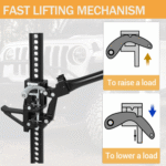 GARVEE 60-Inch High Lift Farm Jack - 7,000 lbs Capacity Heavy Duty Ratcheting Off-Road Jack - Image 3
