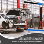 GARVEE 2 Ton Foldable Hydraulic Cherry Picker - 4400 LBS Engine Hoist Crane - Image 4