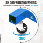 GARVEE 2 Ton Foldable Hydraulic Cherry Picker - 4400 LBS Engine Hoist Crane - Image 6