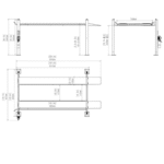 Katool KT-4H110 11,000lbs 4-Post Lift - Image 4
