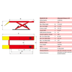 AMGO AX-12A 12,000 lbs Scissor Lift - Image 2