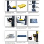 AMGO 409-DP 9,000 lbs Double Parking 4 Post Lift - Image 4