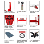 AMGO PRO-18 18,000 lbs Heavy-Duty 4 Post Lift - Image 3