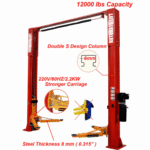 Katool Two Post Clear-floor Vehicle Lift 12,000lbs M120 - Image 2