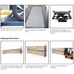 AMGO 409-DPX 9,000 lbs Double Parking 4 Post Lift - Image 5