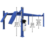 Atlas Platinum PVL14 4-Post Lift + RJ7000 & Alignment Kit ALI Certified Combo - Image 6