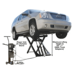 Atlas 6MR 6,000 lb. Portable Mid-Rise Lift - Image 2