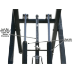Atlas 6MR 6,000 lb. Portable Mid-Rise Lift - Image 13