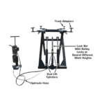 Atlas 6MR 6,000 lb. Portable Mid-Rise Lift - Image 7