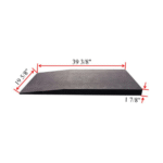 AMGO Low Profile Rubber Extension Ramps for EM06 (Pack of 4) - Image 2