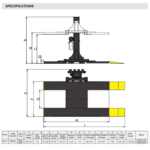 AMGO SPL-6 Single Post Parking Lift - Image 3
