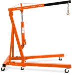 GARVEE 4400 lbs Heavy Duty Folding Hydraulic Engine Hoist - 2 Ton Cherry Picker